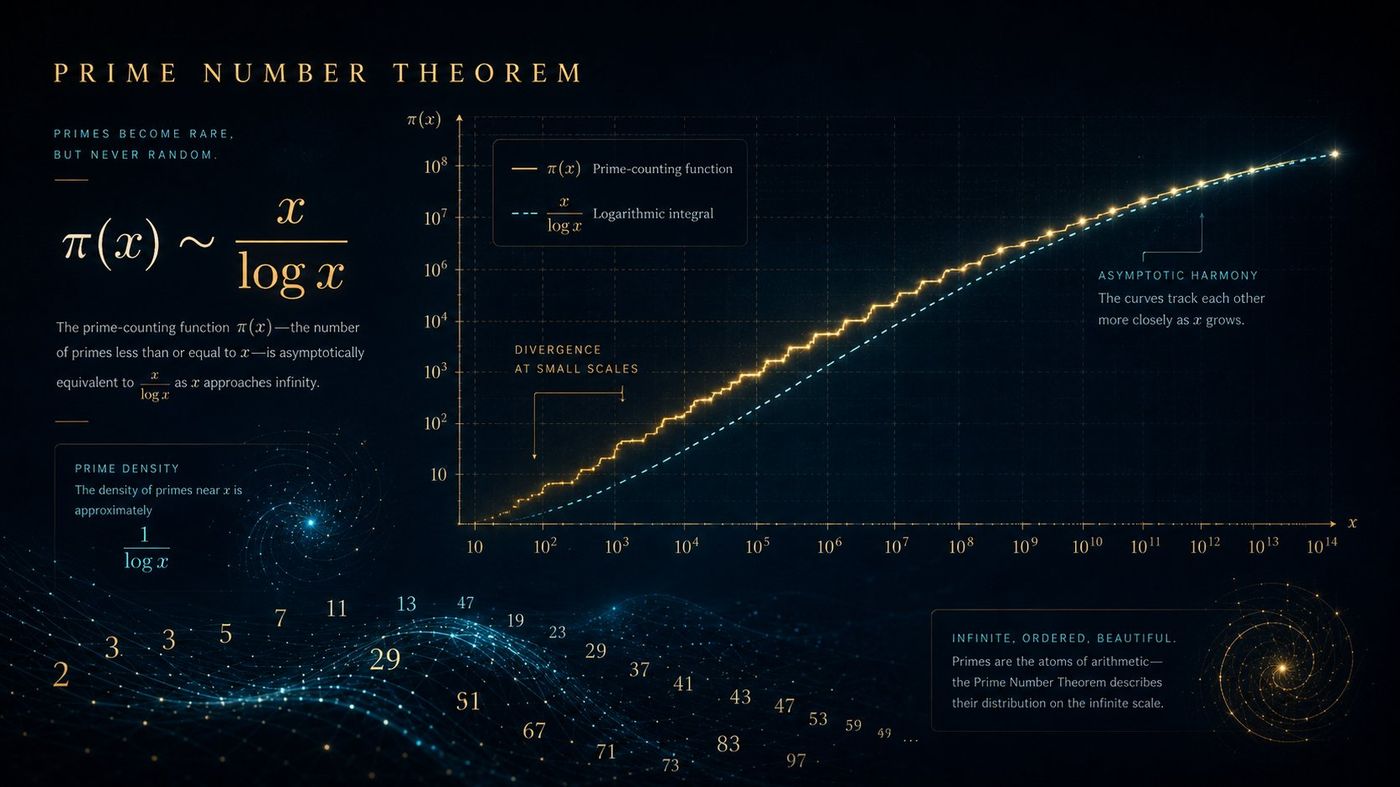 Prime Number Theorem plate